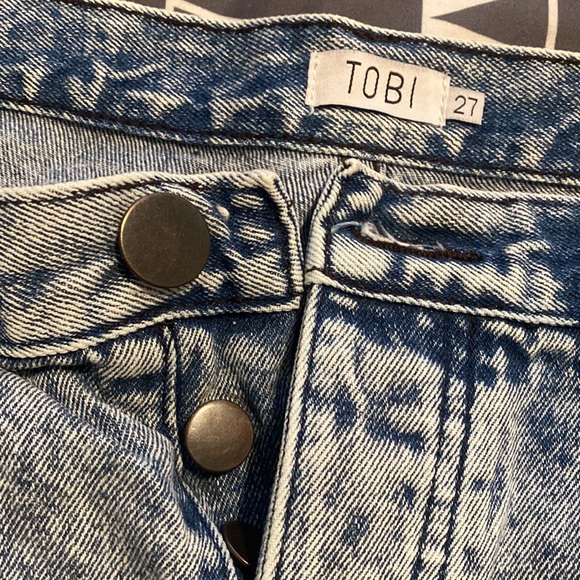 Tobi Jean shorts size 27 - Picture 2 of 3